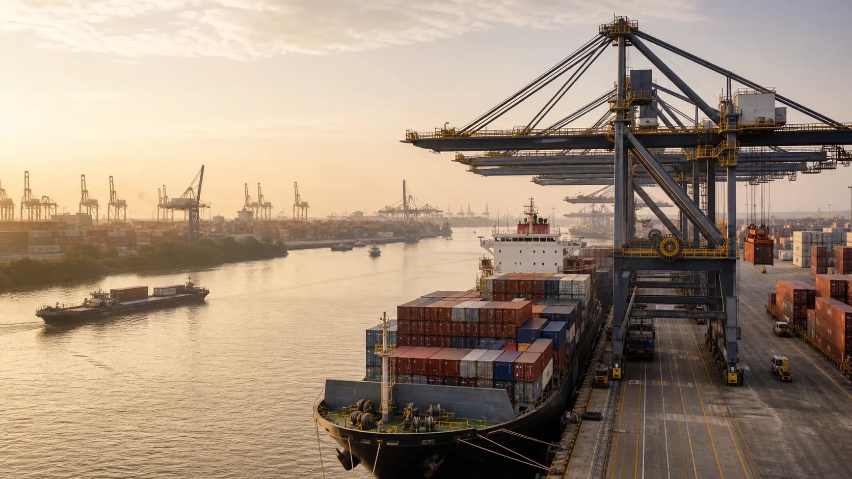 Container terminal and port infrastructure supporting Vietnam’s regional supply chains